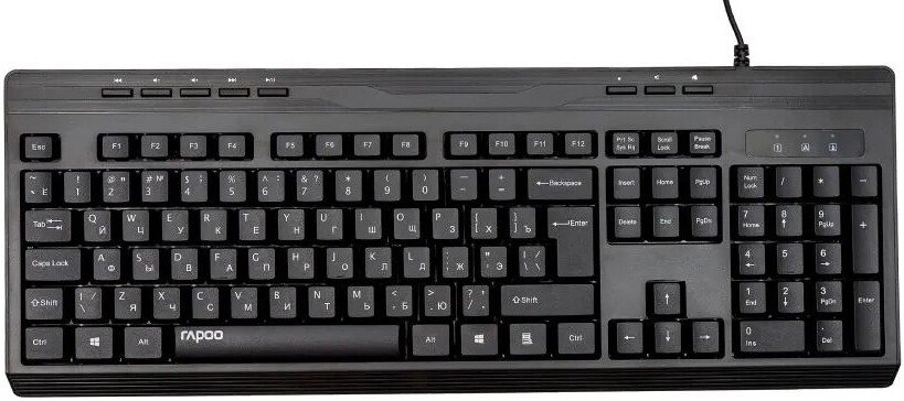 Клавиатура Rapoo NK2400 (черный)