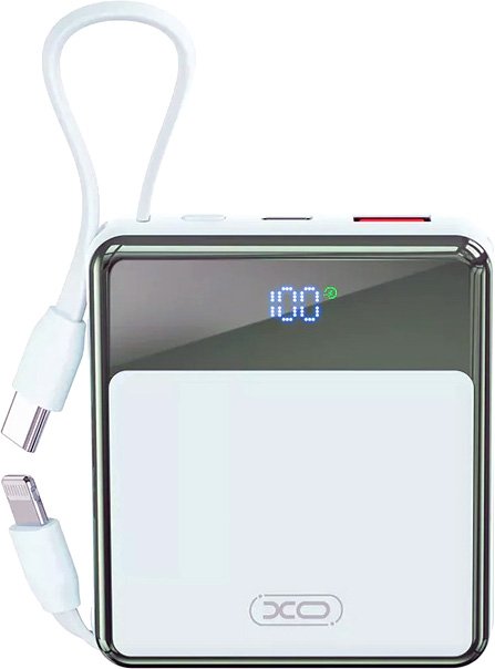 

Внешний аккумулятор XO PR224 10000mAh (белый)