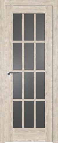 ProfilDoors 102XN L 70x200 (каштан светлый, стекло графит)