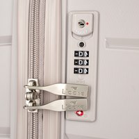 Чемодан-спиннер L'Case Singapore 78 см (светло-серый)