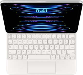 Magic Keyboard для iPad Pro 11" 4-го поколения и iPad Air 5-го поколения (белый, нет кириллицы)