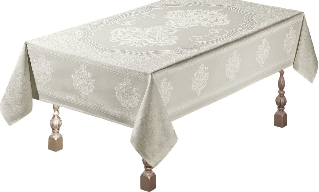 

Скатерть DO&CO Brulla 160x220 10667 (кремовый)