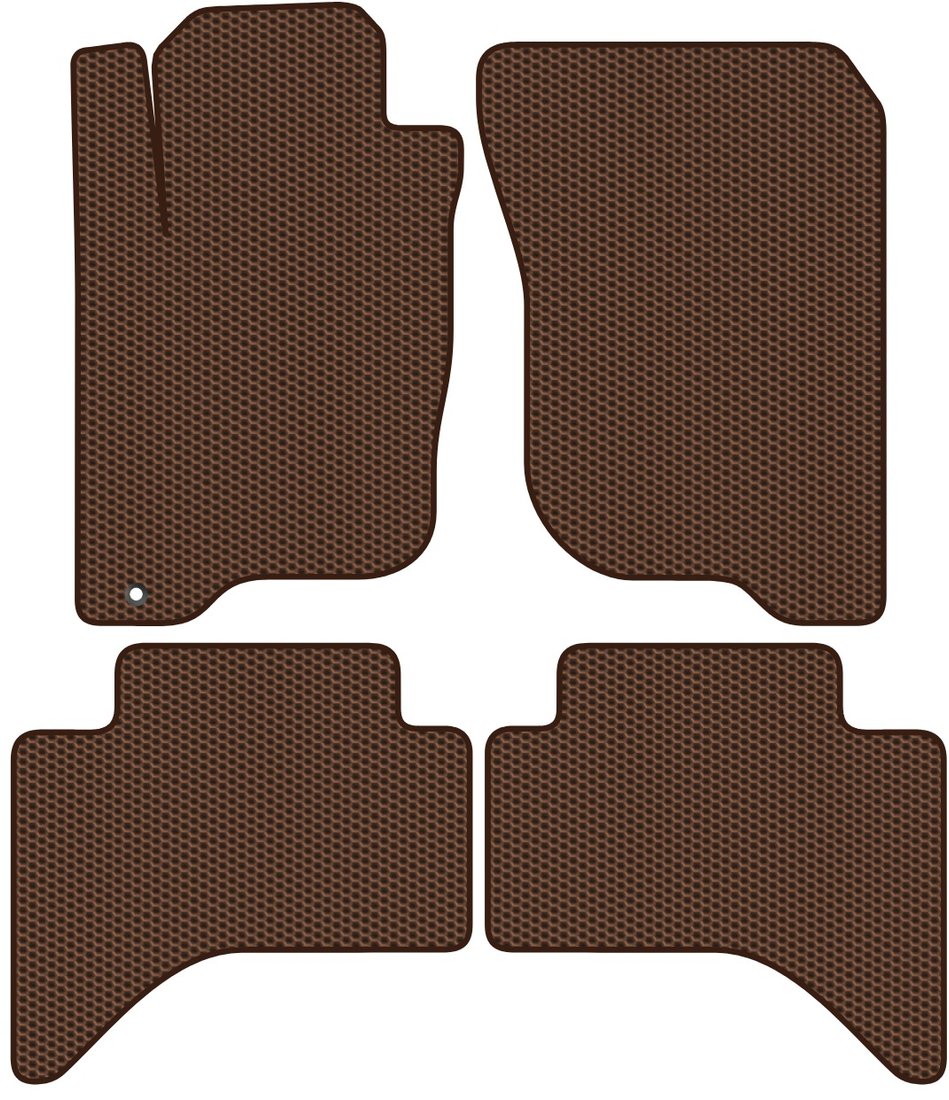 

Комплект ковриков для авто Alicosta Mitsubishi L200 (пикап) 2005 - 2016 (коричневый, сота)