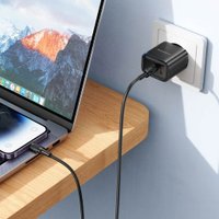 Сетевое зарядное Borofone BA85A USB Type-C (черный) в Бресте