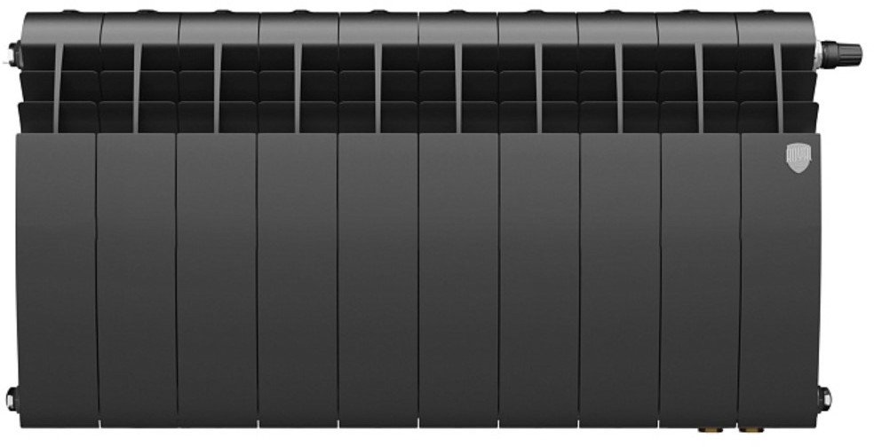 

Биметаллический радиатор Royal Thermo BiLiner 350 Noir Sable VDR (10 секций)