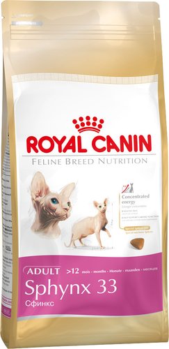 Сухой корм для кошек Royal Canin Sphynx 33 0.4 кг