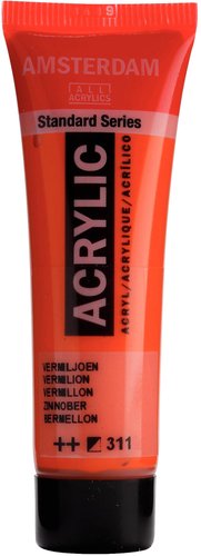 Акриловая краска Amsterdam 17043110 (киноварь)