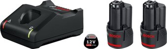 Аккумулятор с зарядным устройством Bosch GBA 12V + GAL 12V-40 Professional 1600A019R8 (12В/2 Ah + 12В)