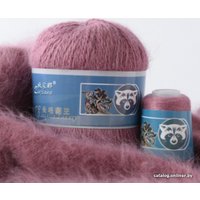 Пряжа для вязания HobbyBoom Пух Норки 851 (сухая роза)