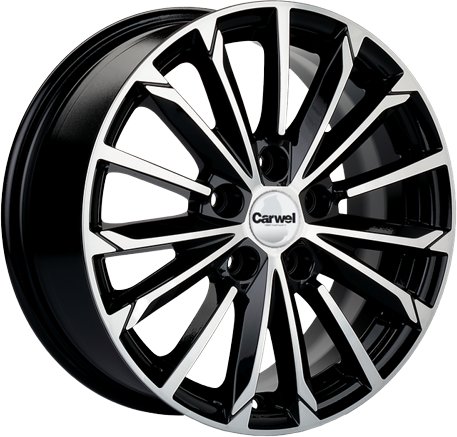 

Литые диски Carwel Тевриз 16x6.5" 5x114.3мм DIA 66.1мм ET 40мм ABT