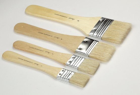 

Кисть для рисования Невская палитра Сонет DK10201/1 (щетина, плоская, на короткой ручке, №1)