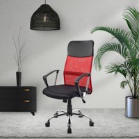 Офисное кресло Mio Tesoro Монте AF-C9767 (черный/красный)