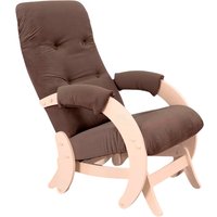 Кресло-глайдер Glider Модель 68 (коричневый/дуб шампань)