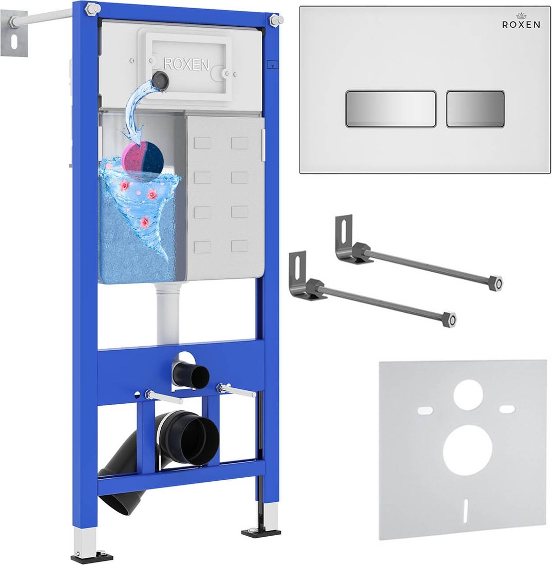 

Инсталляция для унитаза Roxen StounFix Dual Fresh 871161