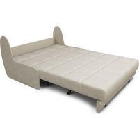 Диван Мебель-АРС Аккордеон Барон №2 ППУ 155x200 (бархат бежевый Star Velvet 6 Light Beige)