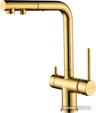 Смеситель Paulmark Serpentine SE213222-G (золото)