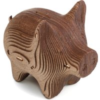 3Д-пазл Eco-Wood-Art Свинка - копилка