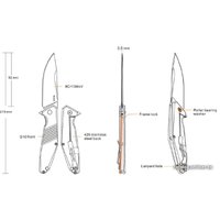 Складной нож Ruike D191-B