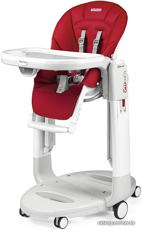 Высокий стульчик Peg Perego Tatamia Follow Me 2022 (fragola)