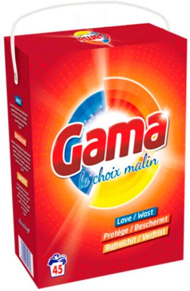 Стиральный порошок Gama Regular 2.925 кг