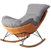 Кресло-качалка Mio Tesoro Монга (оранжевый/серый)