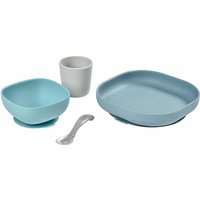 Набор детской посуды Beaba Coffret Repas Silic 913472