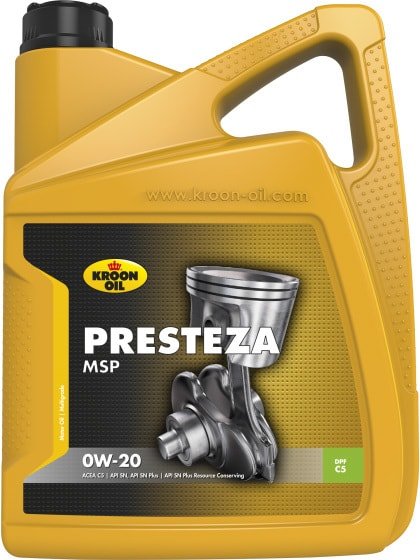 

Моторное масло Kroon Oil Presteza MSP 0W-20 5л