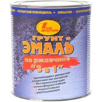 Грунт-эмаль Новбытхим По ржавчине 3в1 1 л (черный)