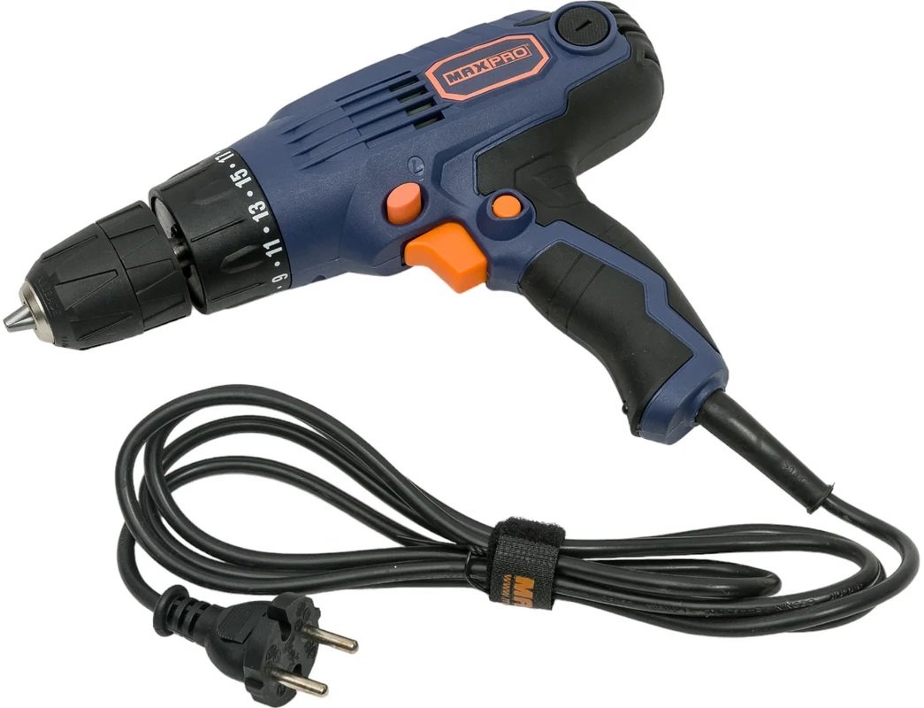 

Дрель-шуруповерт MAX-PRO MPED300VD