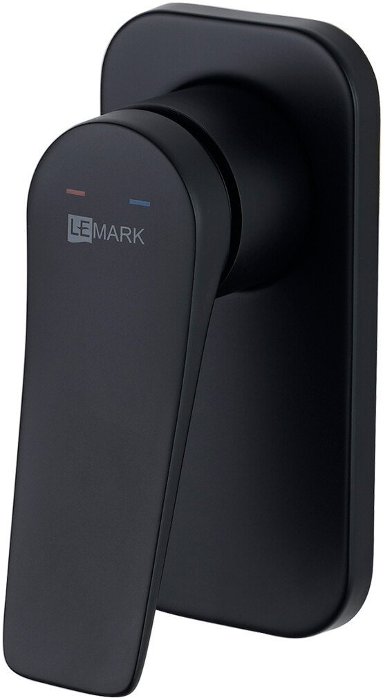 Смеситель без скрытого механизма Lemark Bronx LM3723BL