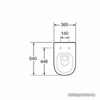Унитаз подвесной Jacob Delafon Modern Life E77725-0 (без сиденья)
