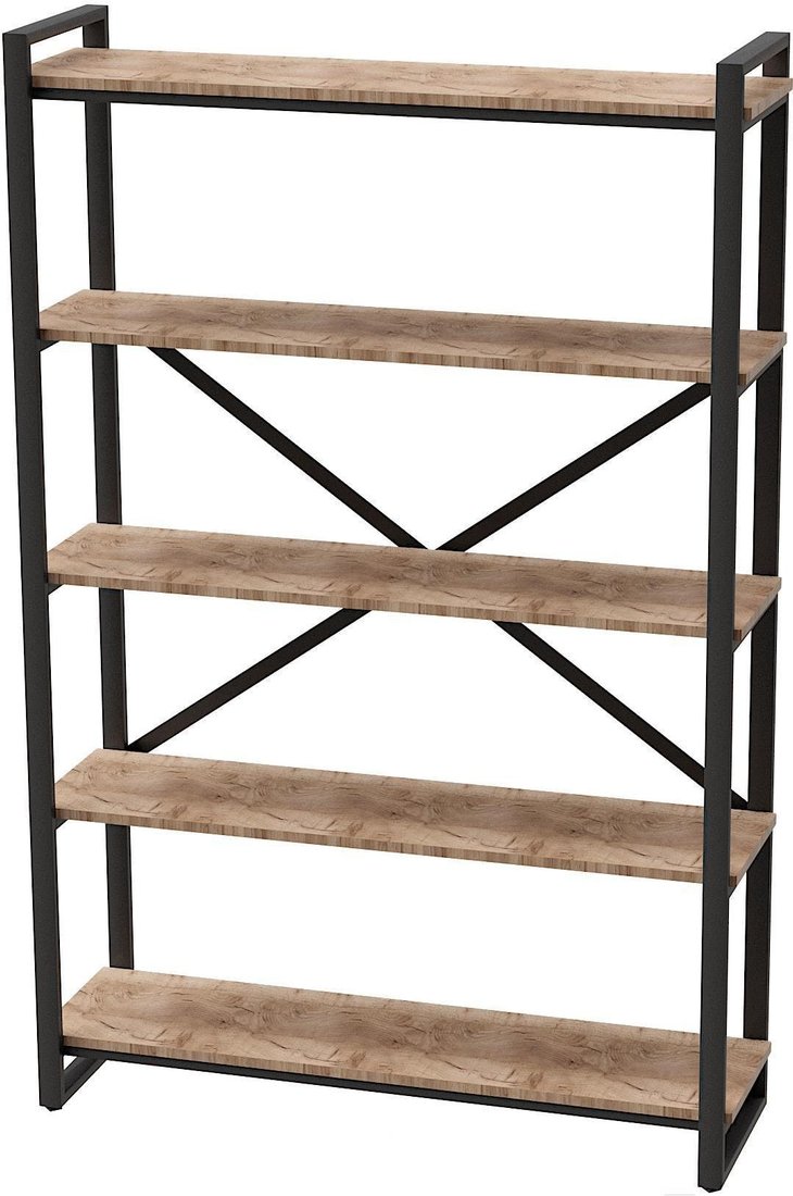 

Стеллаж Millwood Neo Loft СН-4 Л (дуб табачный craft/металл черный)