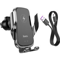 Держатель для смартфона Hoco CA202 Enlightener (черный)