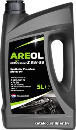 Моторное масло Areol ECO Protect Z 5W-30 5л