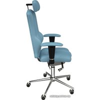 Офисное кресло Kulik System Elegance (с подголовником, светло-синий)