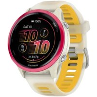 Умные часы Garmin Forerunner 570 42 мм (бежевый/розовый)