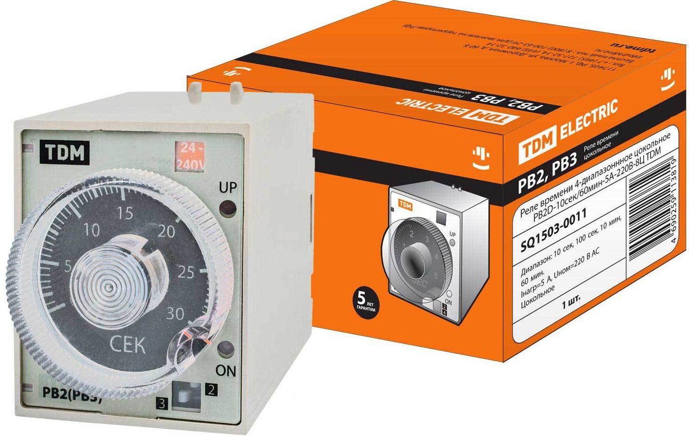 

Реле времени TDM Electric SQ1503-0011