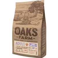 Сухой корм для собак Oak's Farm Беззерновой для взрослых собак малых и миниатюрных пород. Ягненок (2 кг)