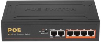Неуправляемый коммутатор Orient SWP-5504POE/2P PS