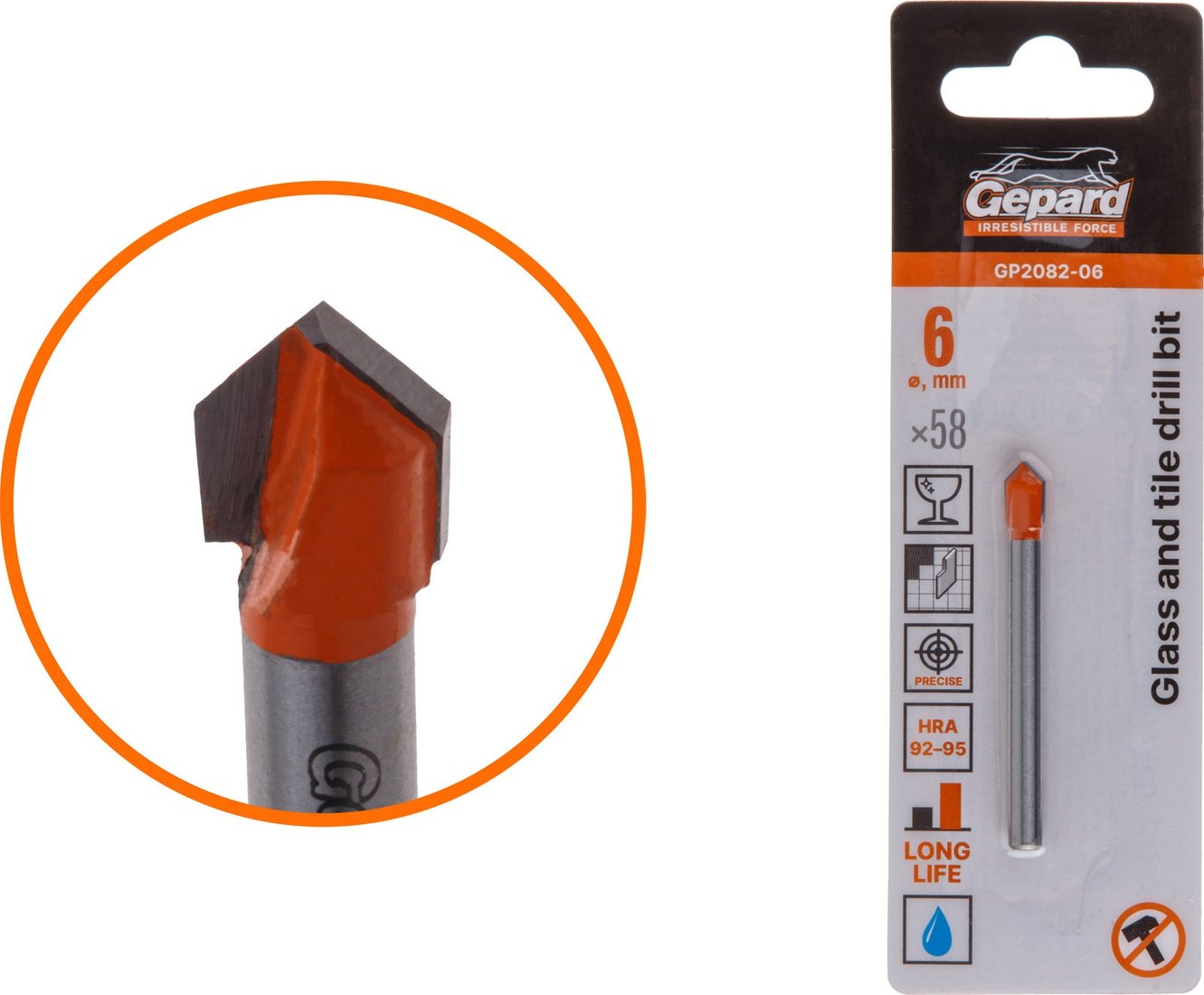 

Сверло Gepard GP2082-06