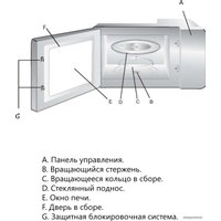 Микроволновая печь Akpo MEA 925 08 SEP01 BL