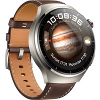 Умные часы Huawei Watch 4 Pro (с кожаным ремешком)