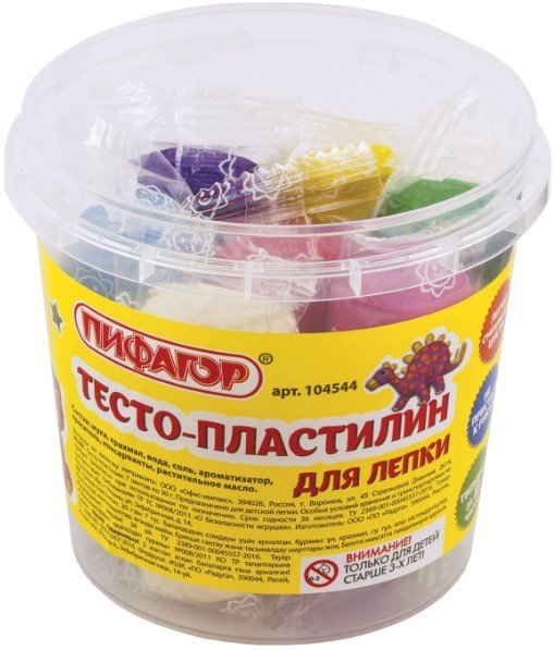 

Пластилин Пифагор 104544 (7 цв)