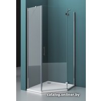 Душевой уголок BelBagno KRAFT-P-1-90-C-Cr-R (прозрачное стекло)