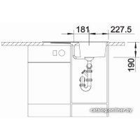 Кухонная мойка Blanco Zia 45 S 526013 (черный)