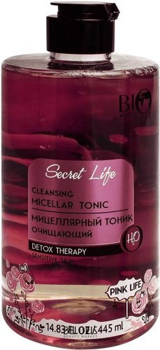  Bio World Тоник для лица Detox Therapy мицеллярный очищающий (445 мл)