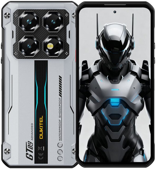 

Телефон Oukitel WP60 16GB/512GB (серебристый)