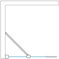 Душевая стенка Roth Lega Lift Line LZB/80 (хром/прозрачное)