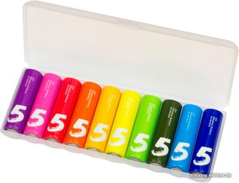 Батарейка ZMI ZI5 Rainbow AA 10 шт. AA501 Colors