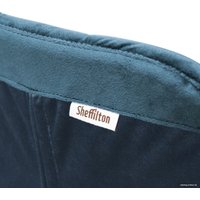 Стул Sheffilton SHT-ST29/S86 HD (морская глубина/хром лак)